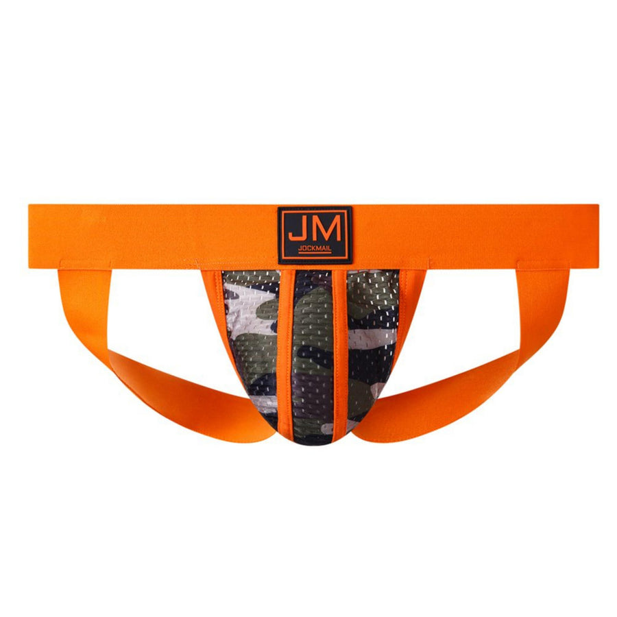 JM233 Orange Mens Jockstrap