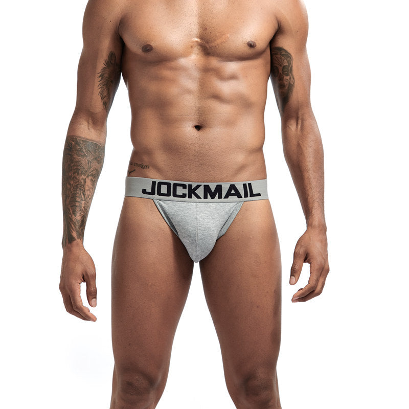 JM204 Grey Mens Jockstrap