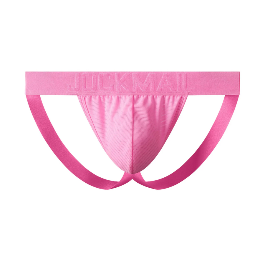 JM243 Pink Mens Jockstrap