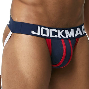 JM217 Navy Mens Jockstrap