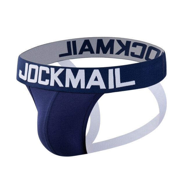 JM204 Navy Mens Jockstrap