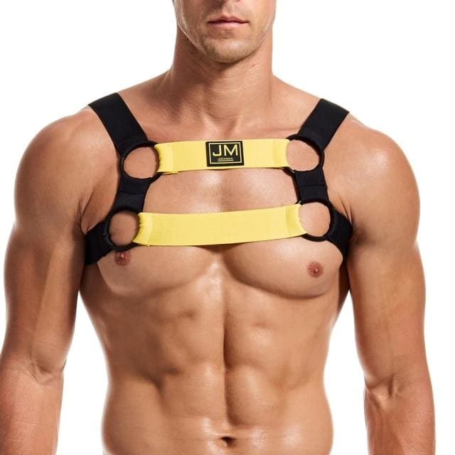 JM904 Yellow Mens Harness