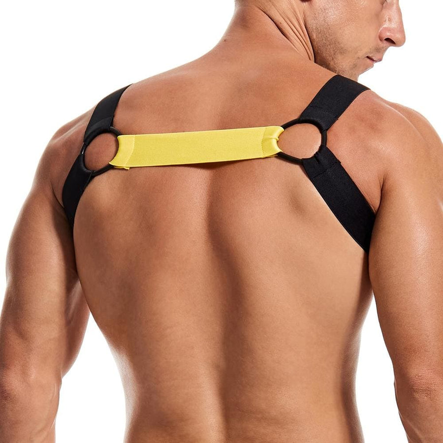 JM904 Yellow Mens Harness