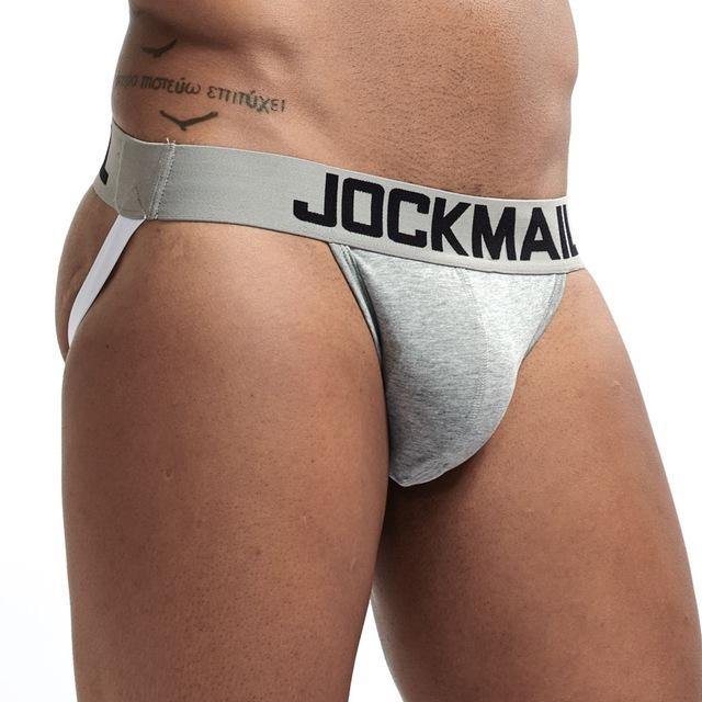 JM204 Grey Mens Jockstrap - Down South Undies